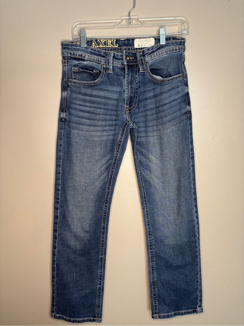 Axel Men's Dark Blue Straight Jeans